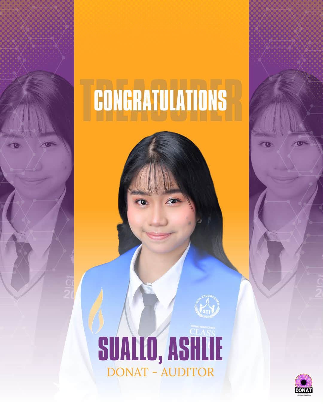 Ashlie Suallo, DONAT Auditor in 2024-2026